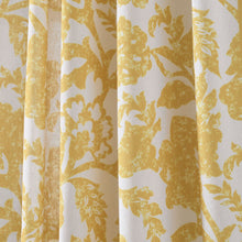 Carregar imagem no visualizador da galeria, Emma Textured Jacobean Window Curtain Panel
