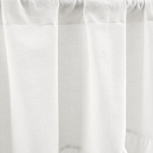 Load image into Gallery viewer, Faux Linen Ruffle Valance
