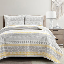 Load image into Gallery viewer, Hygge Geo Quilt 3 Piece Set
