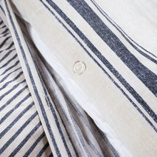 Carregar imagem no visualizador da galeria, Farmhouse Stripe 100% Cotton Duvet Cover Set
