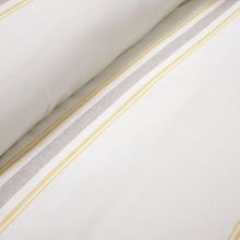 Cargar imagen en el visor de la galería, Farmhouse Stripe 100% Cotton Duvet Cover Set
