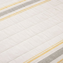 Load image into Gallery viewer, Farmhouse Stripe Reversible Cotton Quilt Set
