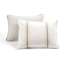 Cargar imagen en el visor de la galería, Farmhouse Stripe Reversible Cotton Quilt Set
