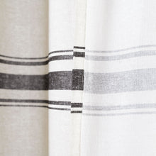 Load image into Gallery viewer, Farmhouse Stripe 100% Cotton Shower Curtain
