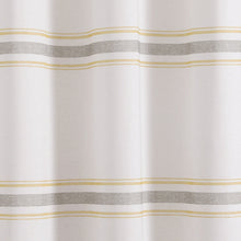 Load image into Gallery viewer, Farmhouse Stripe 100% Cotton Shower Curtain
