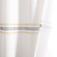 Load image into Gallery viewer, Farmhouse Stripe 100% Cotton Shower Curtain
