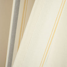 Cargar imagen en el visor de la galería, Farmhouse Stripe Yarn Dyed Recycled Cotton Blend Window Curtain Panel Set
