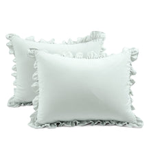 Cargar imagen en el visor de la galería, Ruffle Skirt Bedspread Set
