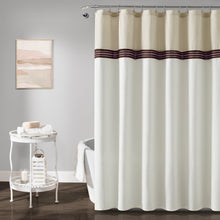 Load image into Gallery viewer, Terra Embroidery Shower Curtain
