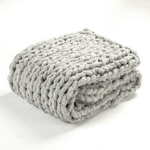 Load image into Gallery viewer, Hygge Ultra Soft Chenille Chunky Knit Throw
