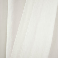 Load image into Gallery viewer, Belgian Flax Prewashed Linen Rich Cotton Blend Window Curtain Panel
