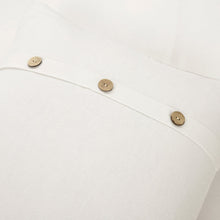 Cargar imagen en el visor de la galería, Belgian Flax Linen Rich Cotton Blend Duvet Cover 3 Piece Set
