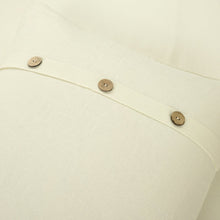 Cargar imagen en el visor de la galería, Belgian Flax Linen Rich Cotton Blend Duvet Cover 3 Piece Set
