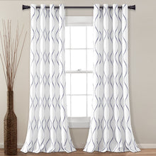 Cargar imagen en el visor de la galería, Swirl Light Filtering Window Curtains
