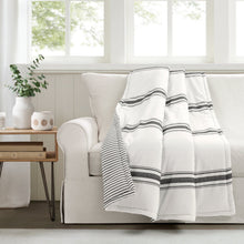 Load image into Gallery viewer, Farmhouse Stripe Throw
