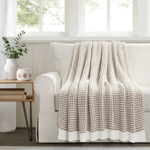 Load image into Gallery viewer, Chic And Soft Knitted Throw
