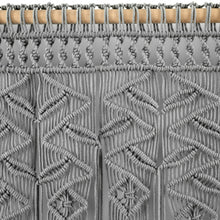 Cargar imagen en el visor de la galería, Boho Macrame Leaf Cotton Valance
