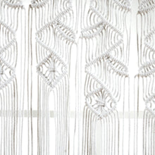 Carregar imagem no visualizador da galeria, Boho Macrame Leaf Cotton Valance
