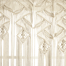 Carregar imagem no visualizador da galeria, Boho Macrame Leaf Cotton Valance
