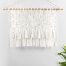 Carregar imagem no visualizador da galeria, Boho Macrame Tassel Cotton Valance
