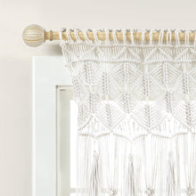 Carregar imagem no visualizador da galeria, Boho Macrame Tassel Cotton Valance
