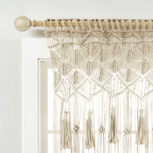 Carregar imagem no visualizador da galeria, Boho Macrame Tassel Cotton Valance
