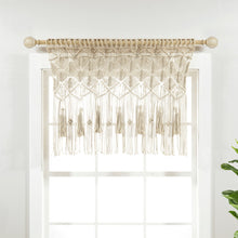 Carregar imagem no visualizador da galeria, Boho Macrame Tassel Cotton Valance
