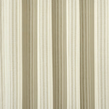 Cargar imagen en el visor de la galería, Farmhouse Vintage Stripe Recycled Cotton Blend Window Curtain Panel Set
