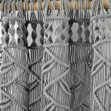 Cargar imagen en el visor de la galería, Boho Macrame Leaf Cotton Window Curtain
