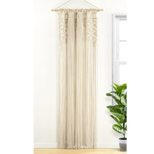 Cargar imagen en el visor de la galería, Boho Macrame Leaf Cotton Window Curtain
