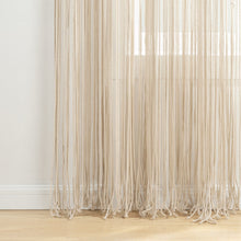 Load image into Gallery viewer, Boho Macrame Leaf Cotton Window Curtain
