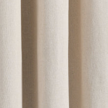 Load image into Gallery viewer, Insulated Grommet Blackout Faux Linen Window Curtain Panel
