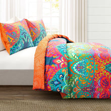 Load image into Gallery viewer, Boho Chic Cotton Duvet Cover 3 Piece Set
