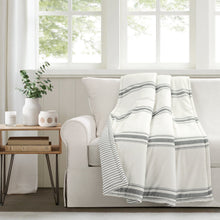 Load image into Gallery viewer, Farmhouse Stripe Throw
