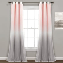 Load image into Gallery viewer, Umbre Fiesta Sheer/Light Filtering Window Curtain Panel
