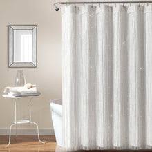 Load image into Gallery viewer, Night Sky String Thread With Peva Lining Shower Curtain Set
