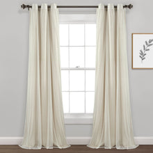 Carregar imagem no visualizador da galeria, Cottage Polka Dot Sheer Window Curtain Panel Set
