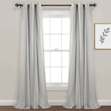 Load image into Gallery viewer, Cottage Polka Dot Sheer Window Curtain Panel Set
