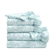 Carregar imagem no visualizador da galeria, Garden Of Flowers Ruffle Sheet Set
