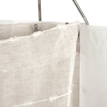 Load image into Gallery viewer, Farmhouse Textured Sheer With Peva Lining Shower Curtain Set
