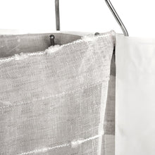 Cargar imagen en el visor de la galería, Farmhouse Textured Sheer With Peva Lining Shower Curtain Set
