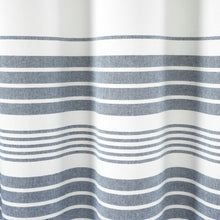 Cargar imagen en el visor de la galería, Nantucket Yarn Dyed Tassel Fringe Shower Curtain
