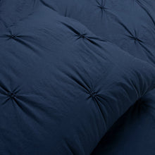 Cargar imagen en el visor de la galería, Ravello Pintuck Reversible Comforter Bed In A Bag
