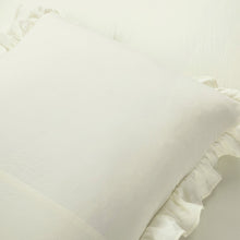 Load image into Gallery viewer, Ella Ruffle Lace Dorm Comforter Set
