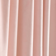 Cargar imagen en el visor de la galería, Prima Velvet Solid Grommet Light Filtering Window Curtain Panel Set
