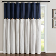 Carregar imagem no visualizador da galeria, Linen Button Window Curtain Panel
