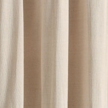 Cargar imagen en el visor de la galería, Linen Button Lined 100% Blackout Window Curtain Panel
