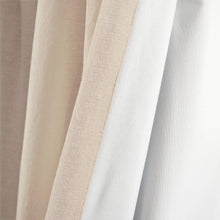 Cargar imagen en el visor de la galería, Linen Button Lined 100% Blackout Window Curtain Panel
