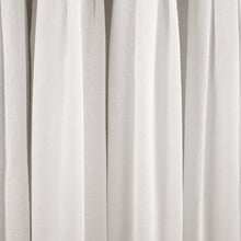 Load image into Gallery viewer, Linen Button Lined 100% Blackout Window Curtain Panel
