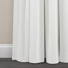 Cargar imagen en el visor de la galería, Linen Button Lined 100% Blackout Window Curtain Panel
